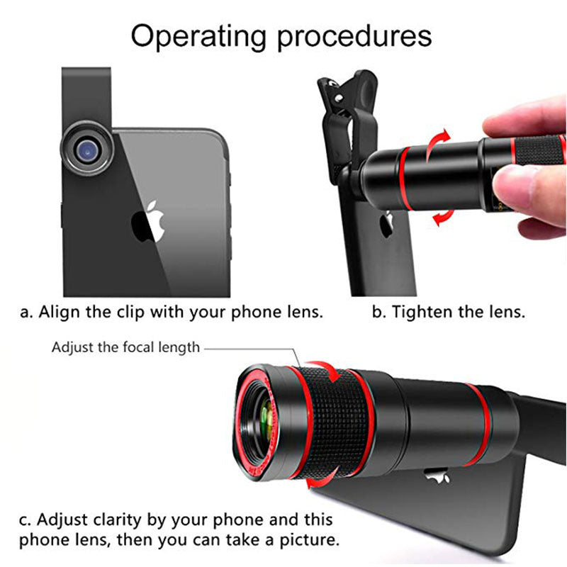 Cell Phone Telescope Lens - HexiumTech