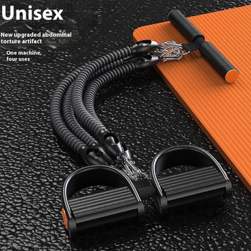 Pedal Chest Expander – Heavy Duty Resistance Training Rope for Full Body & Chest Workouts - HexiumTech