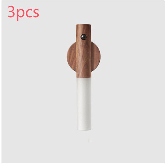 Magnetic Wood Wireless Night Light - HexiumTech