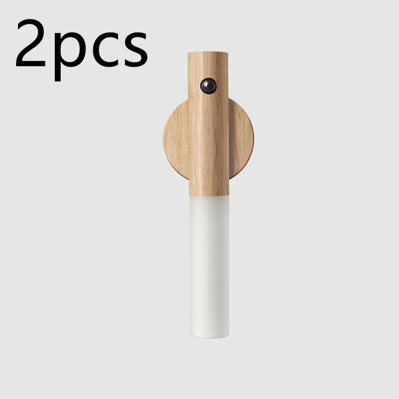 Magnetic Wood Wireless Night Light - HexiumTech
