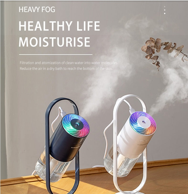 USB Air Humidifier With Projection Night Lights - HexiumTech