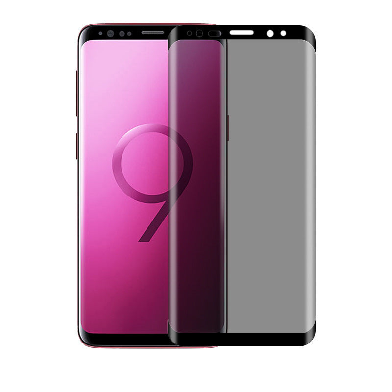 Privacy Tempered Glass Installed on Samsung S10