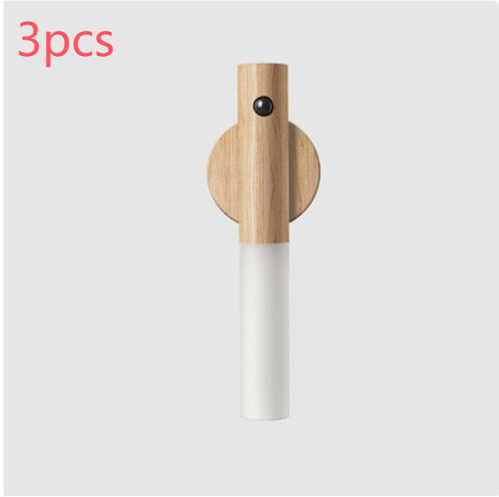 Magnetic Wood Wireless Night Light - HexiumTech
