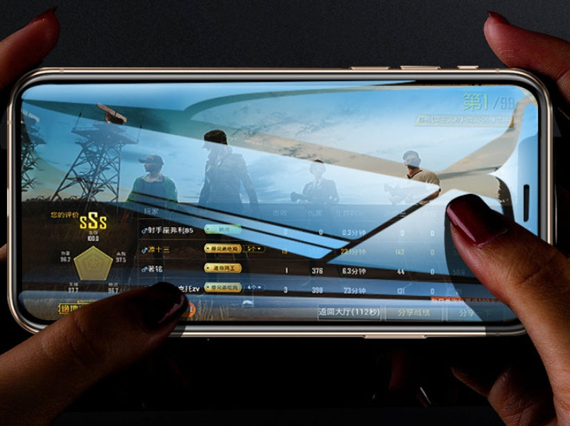 Privacy Tempered Glass Installed on Samsung S10