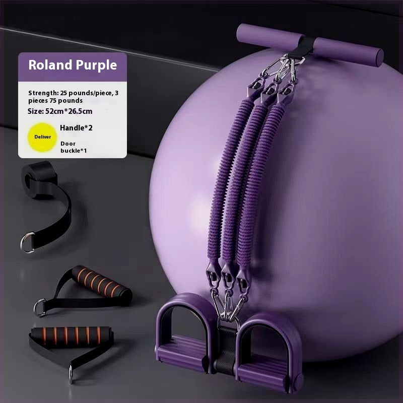Pedal Chest Expander – Heavy Duty Resistance Training Rope for Full Body & Chest Workouts - HexiumTech