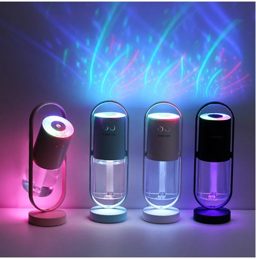 USB Air Humidifier With Projection Night Lights - HexiumTech