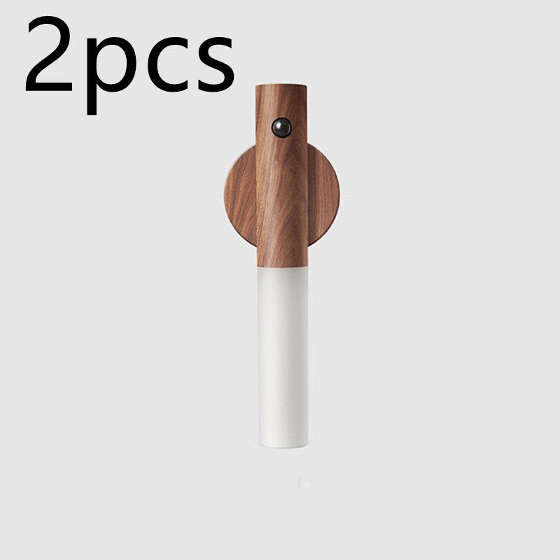 Magnetic Wood Wireless Night Light - HexiumTech