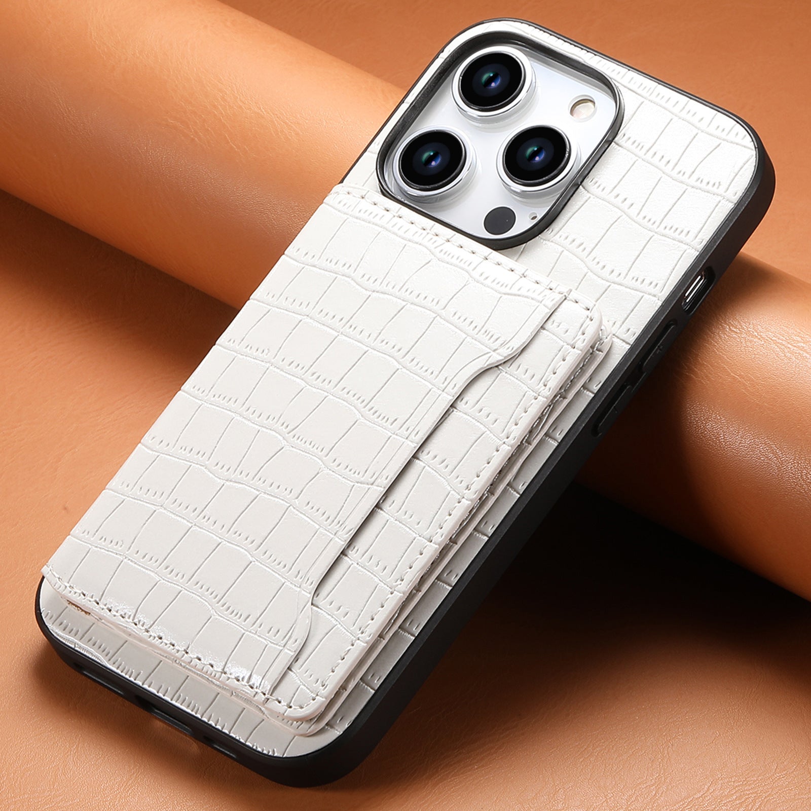 Premium Wallet Back Cover for iPhone 16 Series
