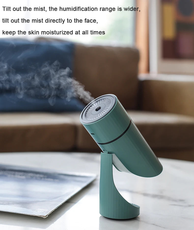 Portable Mini Car Humidifier with LED Light – USB Ultrasonic Mist Maker - HexiumTech