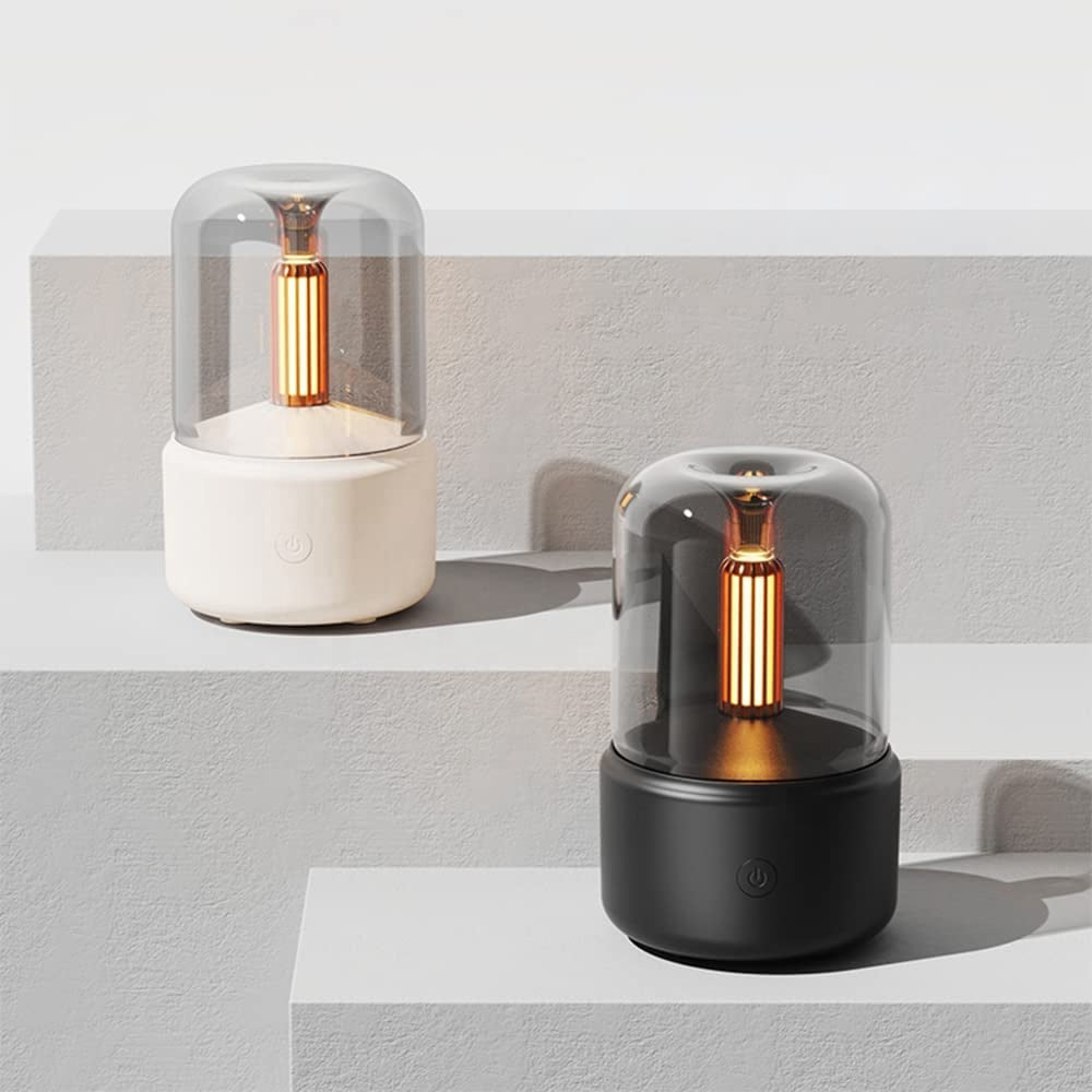 Mini Humidifier & Essential Oil Diffuser – USB Aroma Lamp for Home & Yoga - HexiumTech