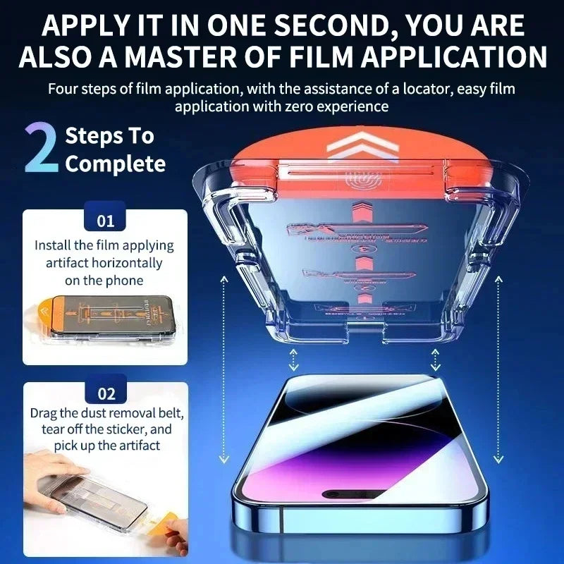 3-Pack Tempered Glass Screen Protector for iPhone 13/14/15/16 Series - HexiumTech