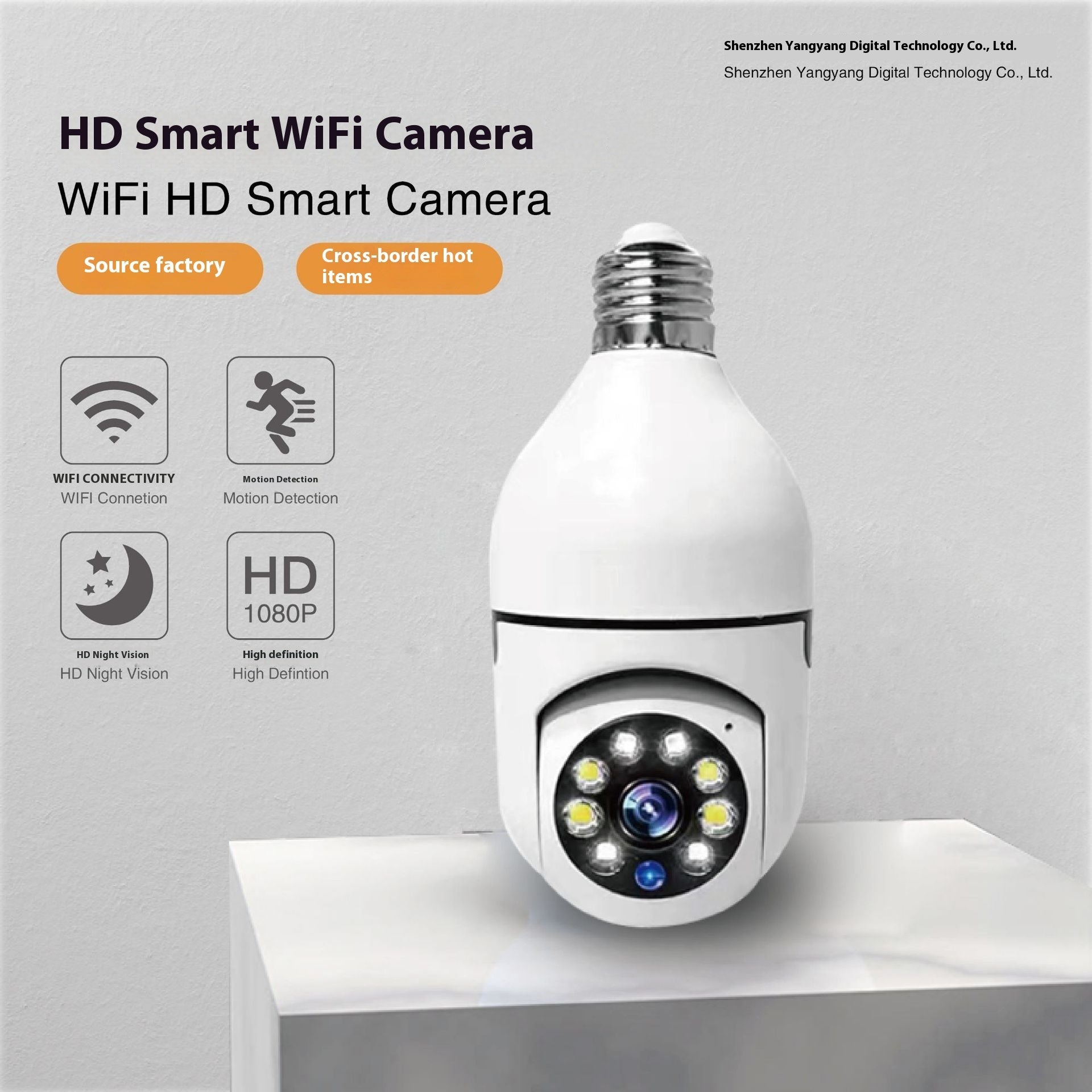 Panoramic Lamp Camera - HexiumTech