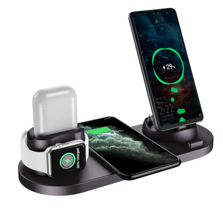 Fast Wireless Charger for iPhone, Apple Watch, and AirPods