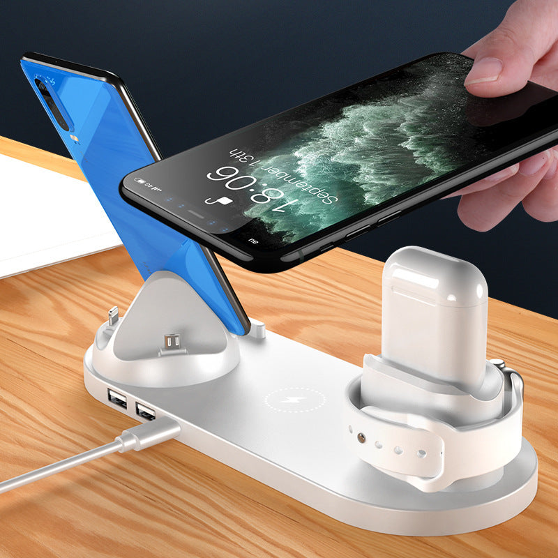 Fast Wireless Charger for iPhone, Apple Watch, and AirPods