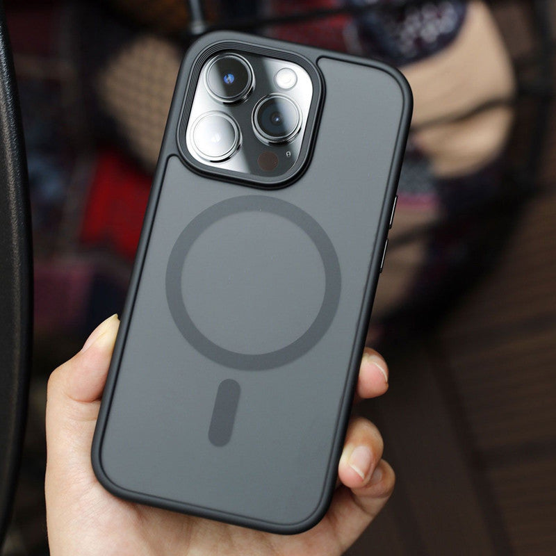 Magnetic Frosted iPhone Case – MagSafe Compatible