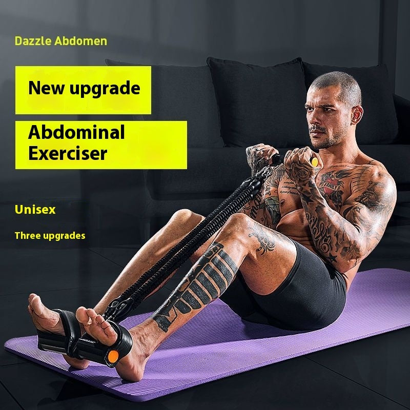 Pedal Chest Expander – Heavy Duty Resistance Training Rope for Full Body & Chest Workouts - HexiumTech